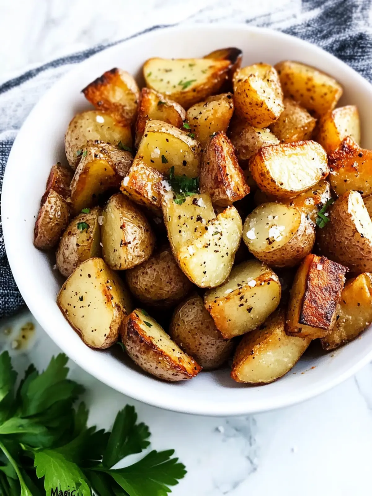 Whole 30 Paleo Salt and Vinegar Magic Potatoes You’ll Adore 3 Whole 30 + Paleo Salt and Vinegar “Magic” Potatoes