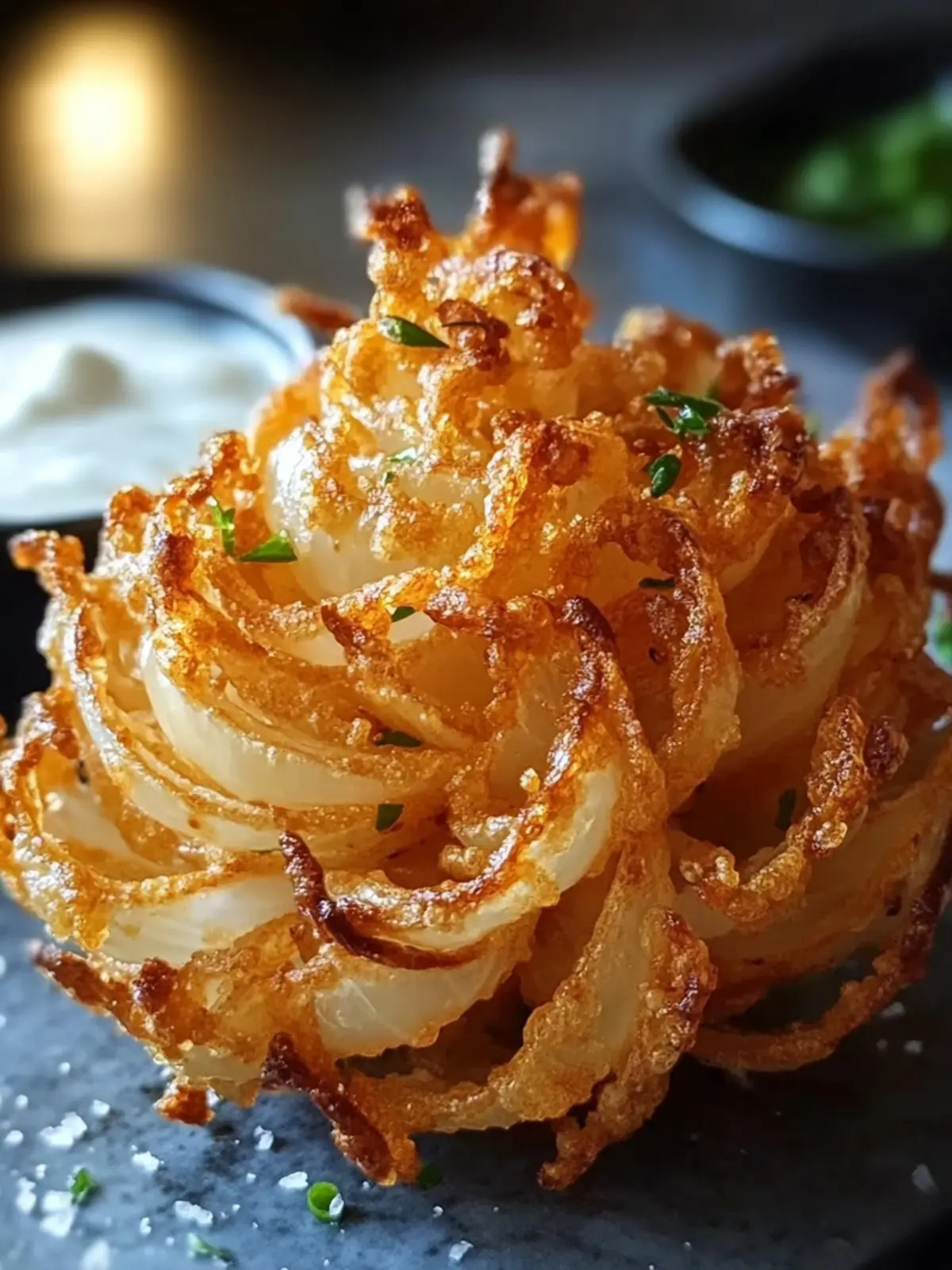 Crispy Blooming Onions in the Air Fryer Made Easy at Home 5 Crispy Blooming Onions in the Air Fryer