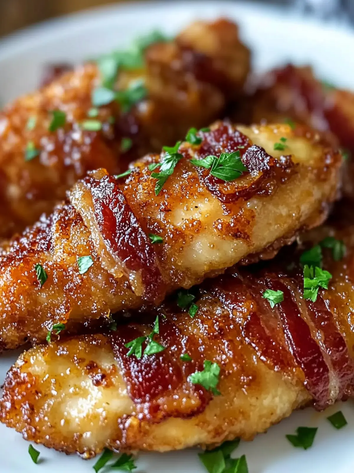 Bacon Brown Sugar Chicken Tenders for Crunchy Sweet Bliss 2 Bacon Brown Sugar Chicken Tenders