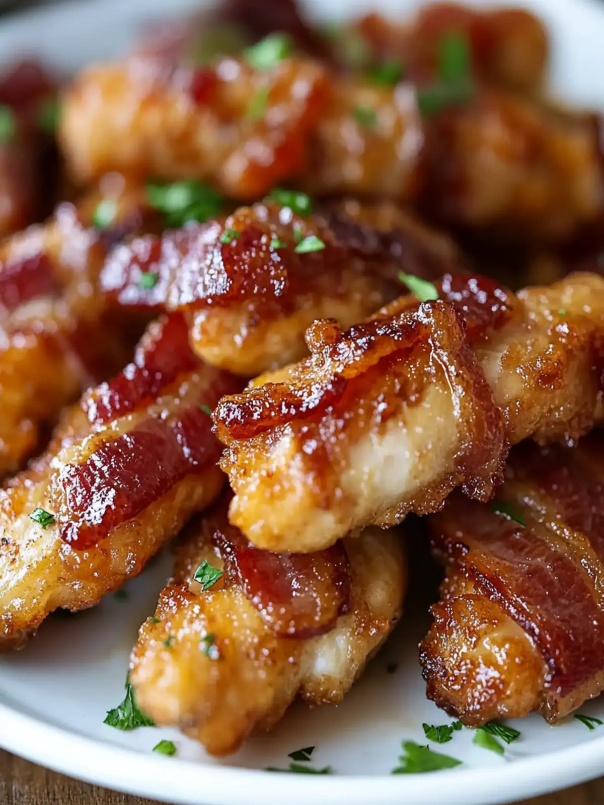 Bacon Brown Sugar Chicken Tenders for Crunchy Sweet Bliss 4 Bacon Brown Sugar Chicken Tenders
