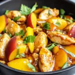 Thai Peach Chicken - Easy Skillet Recipe for Busy Nights 7 Thai Peach Chicken - Easy Skillet Chicken Recipe
