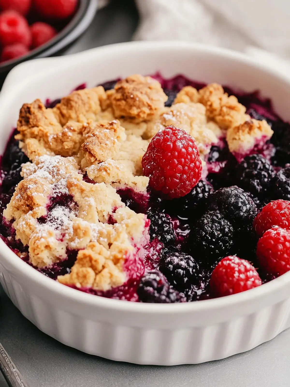 Delicious Mixed Berry Cobbler: A Sweet Homemade Delight 2 Mixed Berry Cobbler