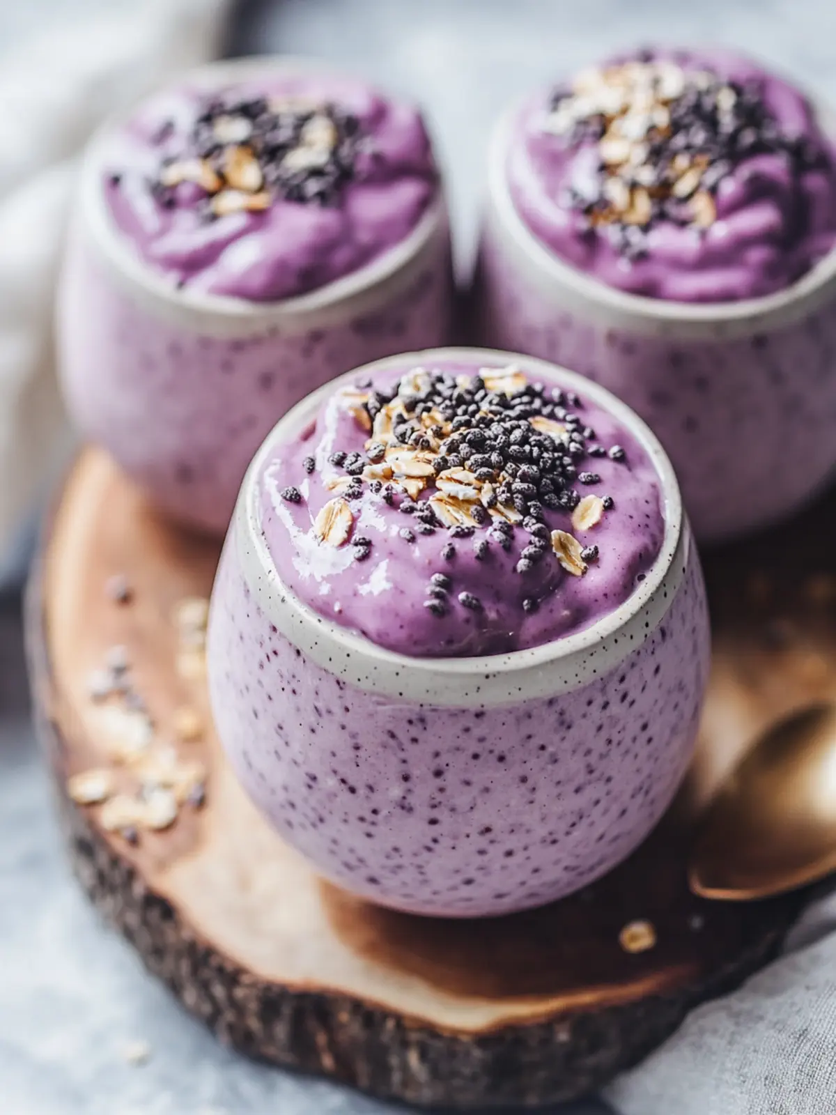Delicious UBE Overnight Oats Recipe: Creamy, Yummy, Easy Delight 2 UBE Overnight Oats Recipe: Creamy, Yummy, Easy!