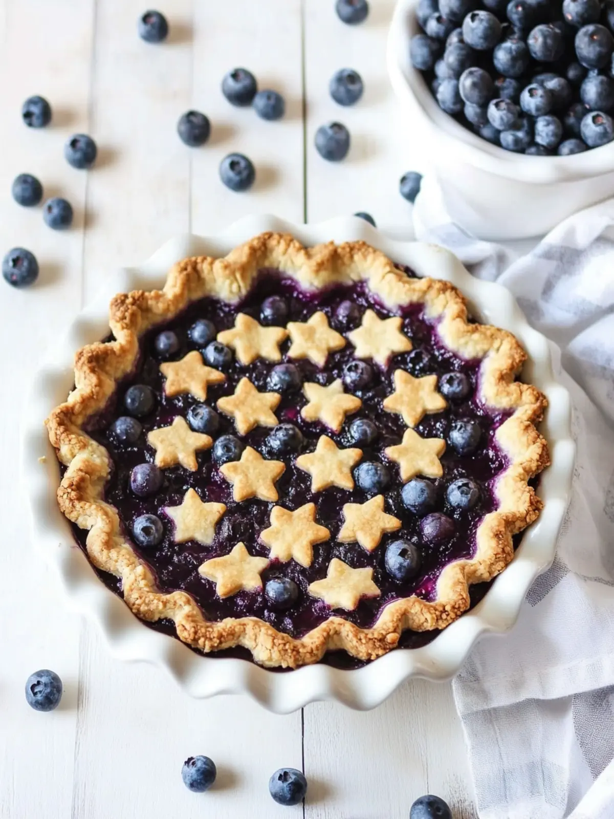 Festive 4th of July Blueberry Pie Crisp That Steals the Show 3 4th of July Blueberry Pie Crisp