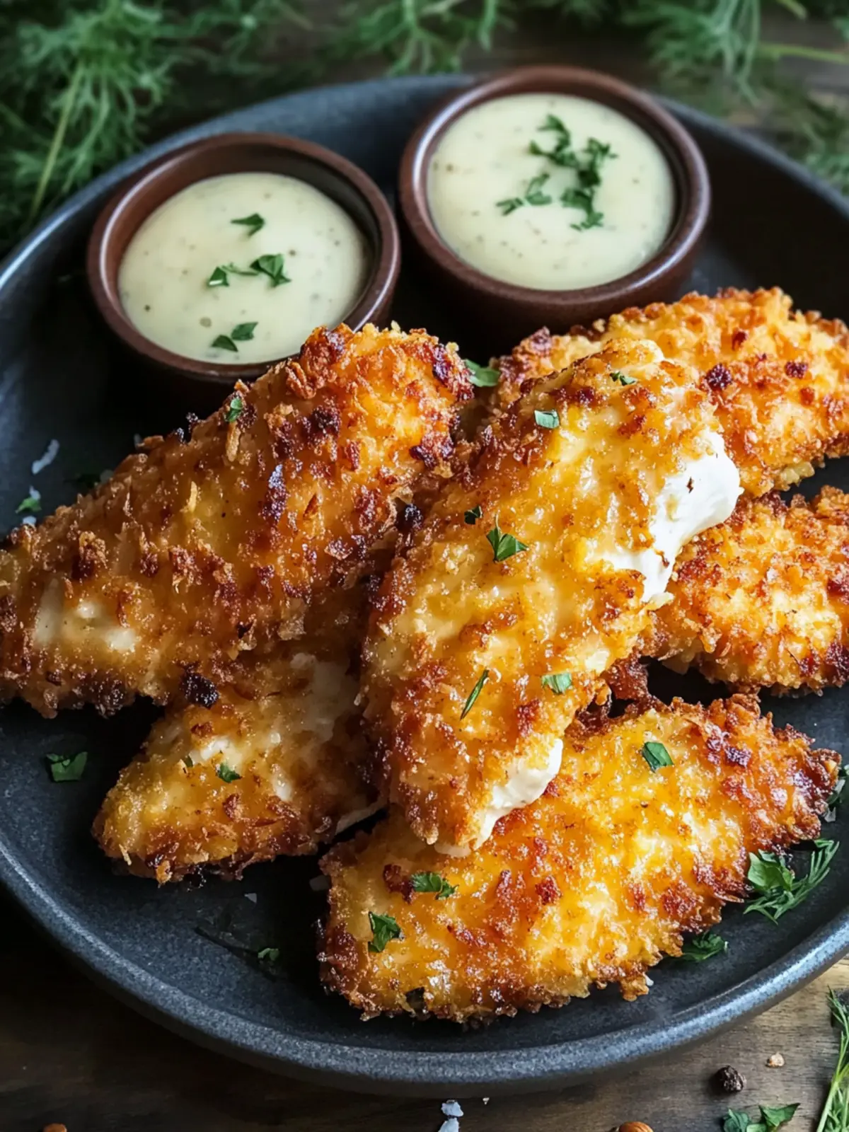 Crispy Paleo Chicken Tenders Easy Coconut Almond Coating 3 Crispy Paleo Chicken Tenders Recipe Easy Coconut Almond Coating