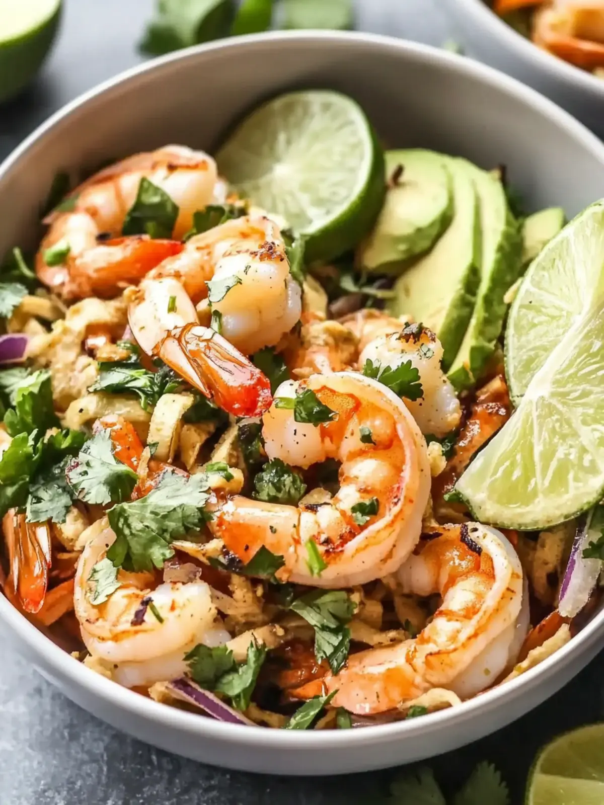 Cilantro Lime Shrimp Bowls: Fresh Flavors for Keto Lovers 4 Cilantro Lime Shrimp Bowls (Paleo, Whole30 + Keto)