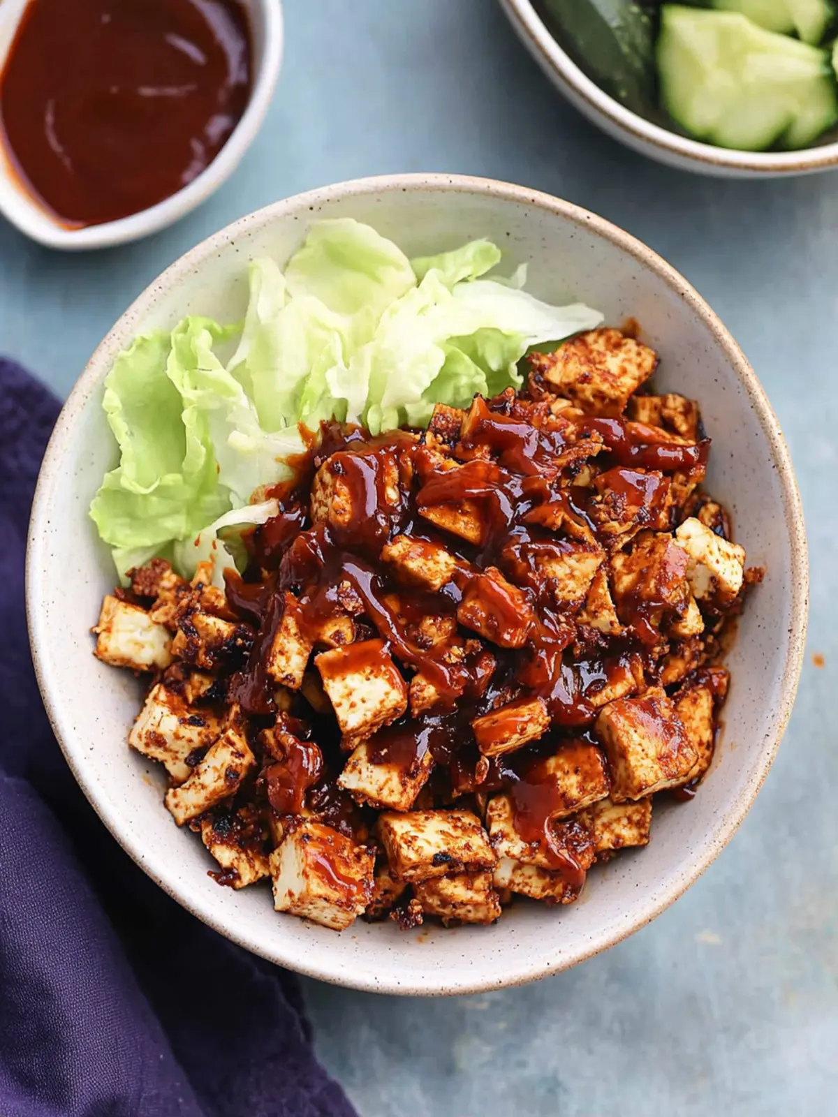 Deliciously Easy Baked BBQ Shredded Tofu You’ll Crave 5 Baked BBQ Shredded Tofu