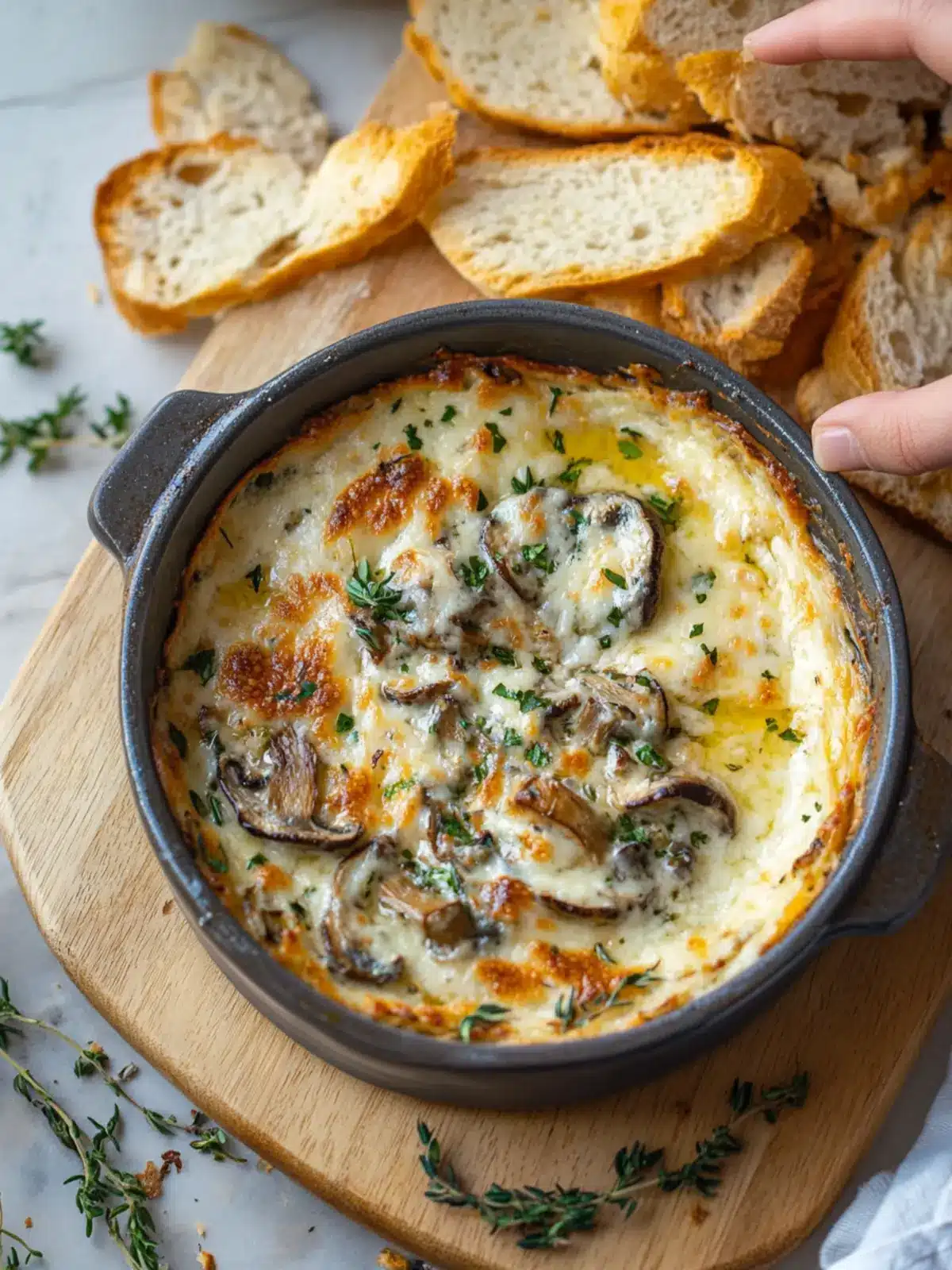 Irresistibly Creamy Stuffed Mushroom Dip for Cozy Nights 2 Stuffed Mushroom Dip