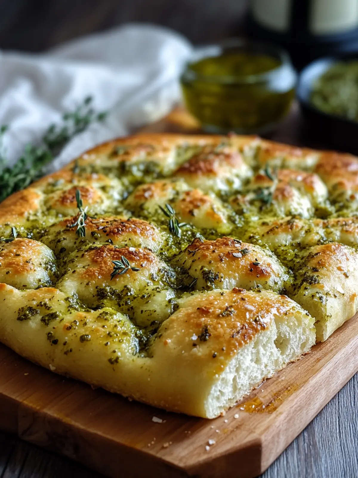 Easy Homemade Focaccia with Pesto to Impress Your Taste Buds 5 Easy Homemade Focaccia with Pesto