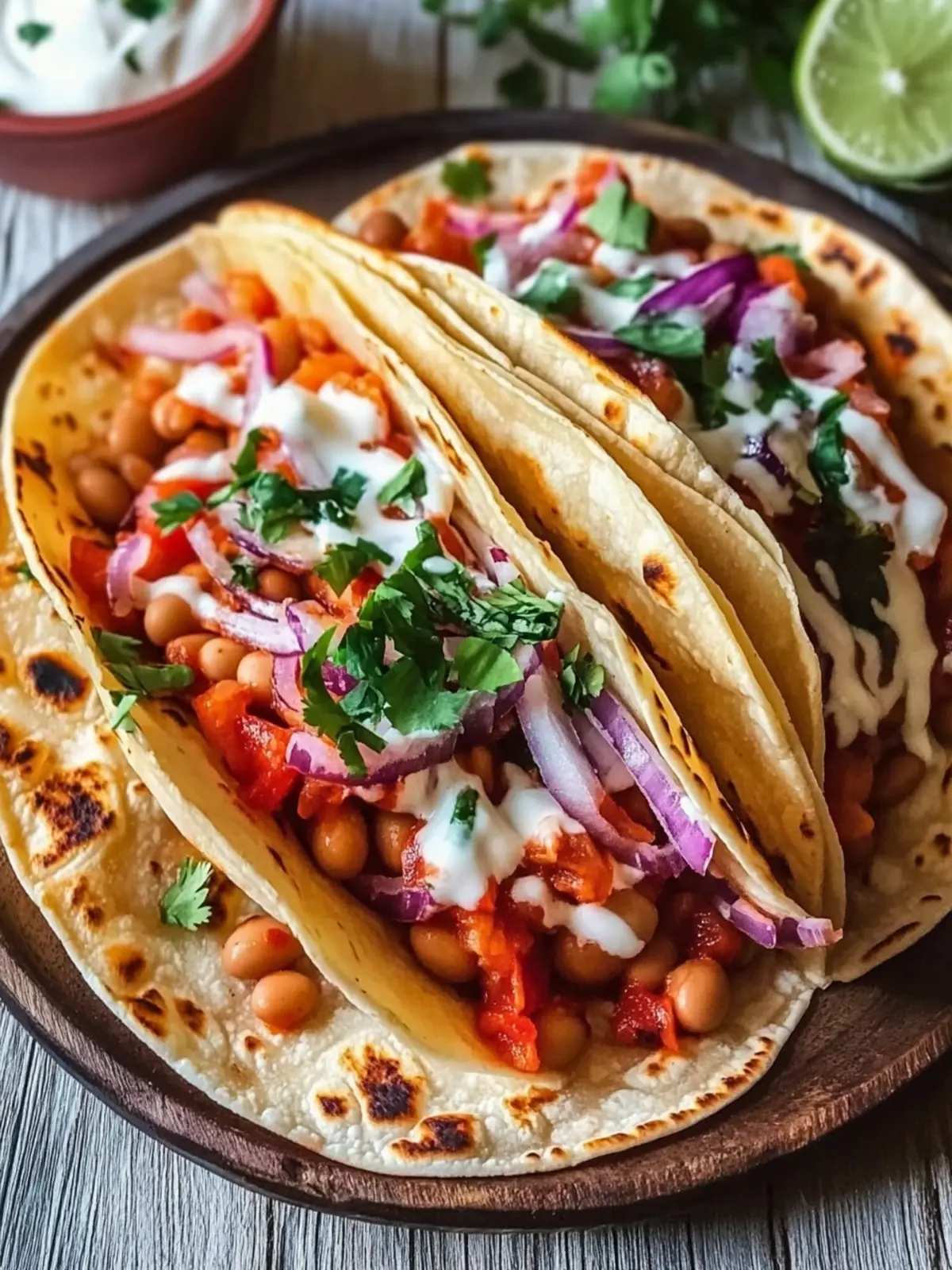 Zesty Buffalo White Bean Tacos Ready in 15 Minutes 2 Buffalo White Bean Tacos