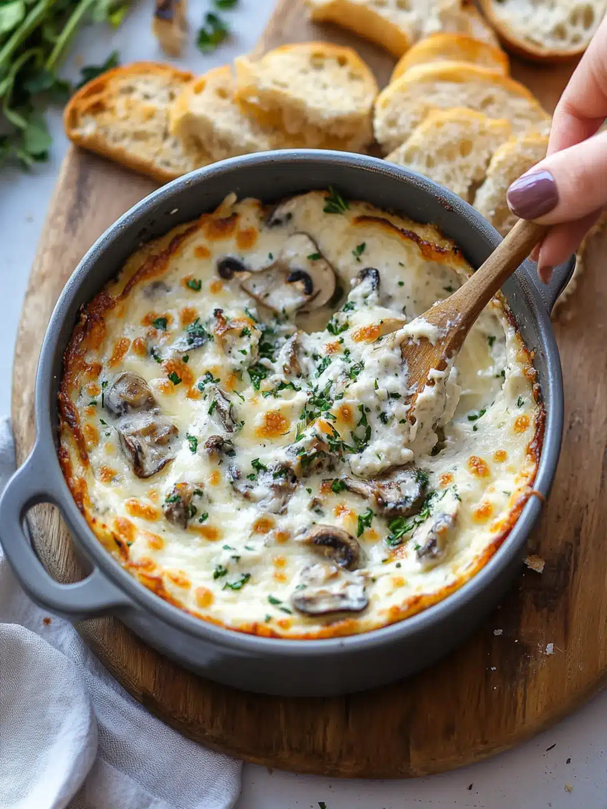 Irresistibly Creamy Stuffed Mushroom Dip for Cozy Nights 4 Stuffed Mushroom Dip