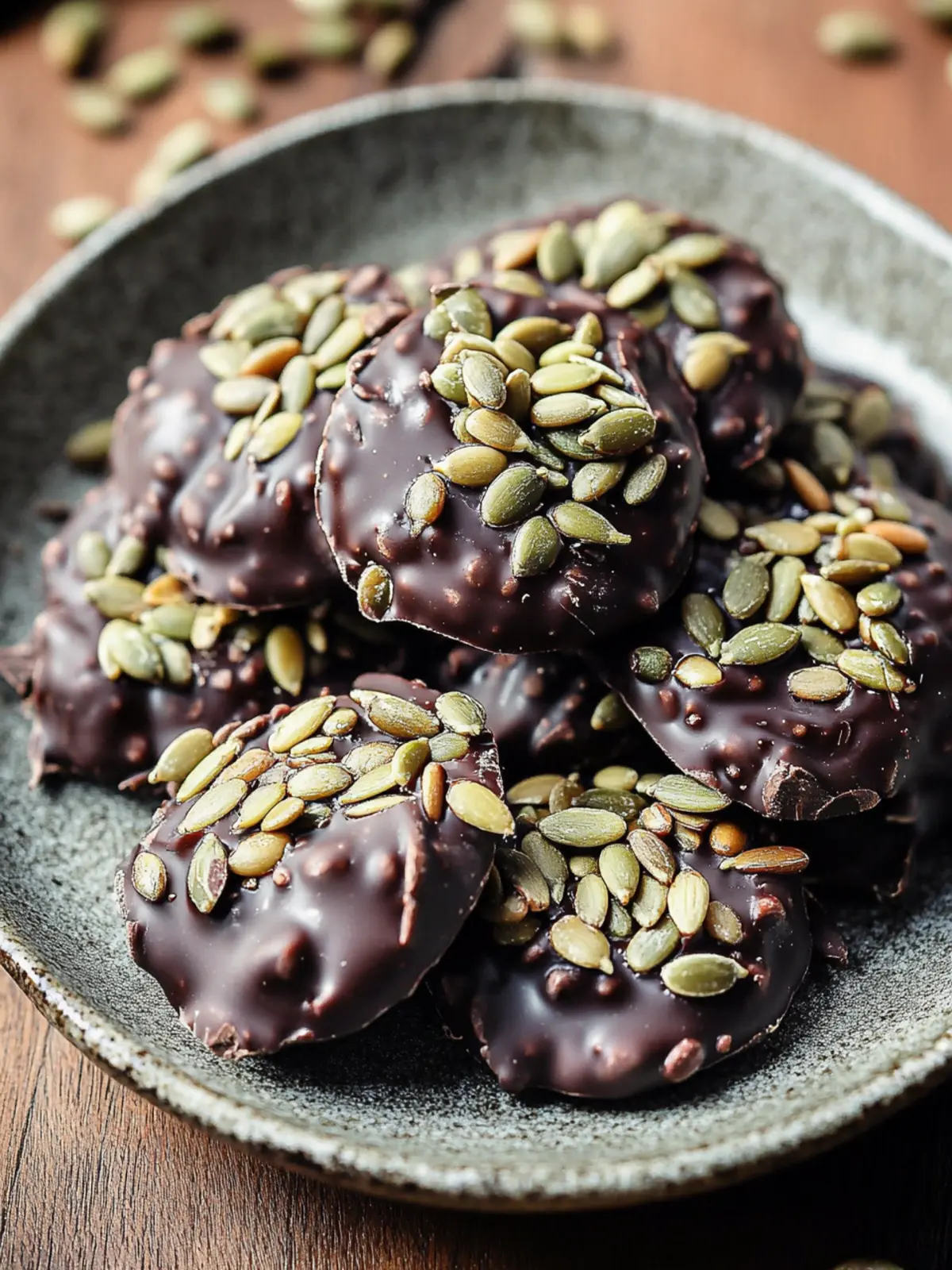 Decadent Pumpkin Seed Chocolate Bites You’ll Crave Daily 5 Pumpkin Seed Chocolate Bites