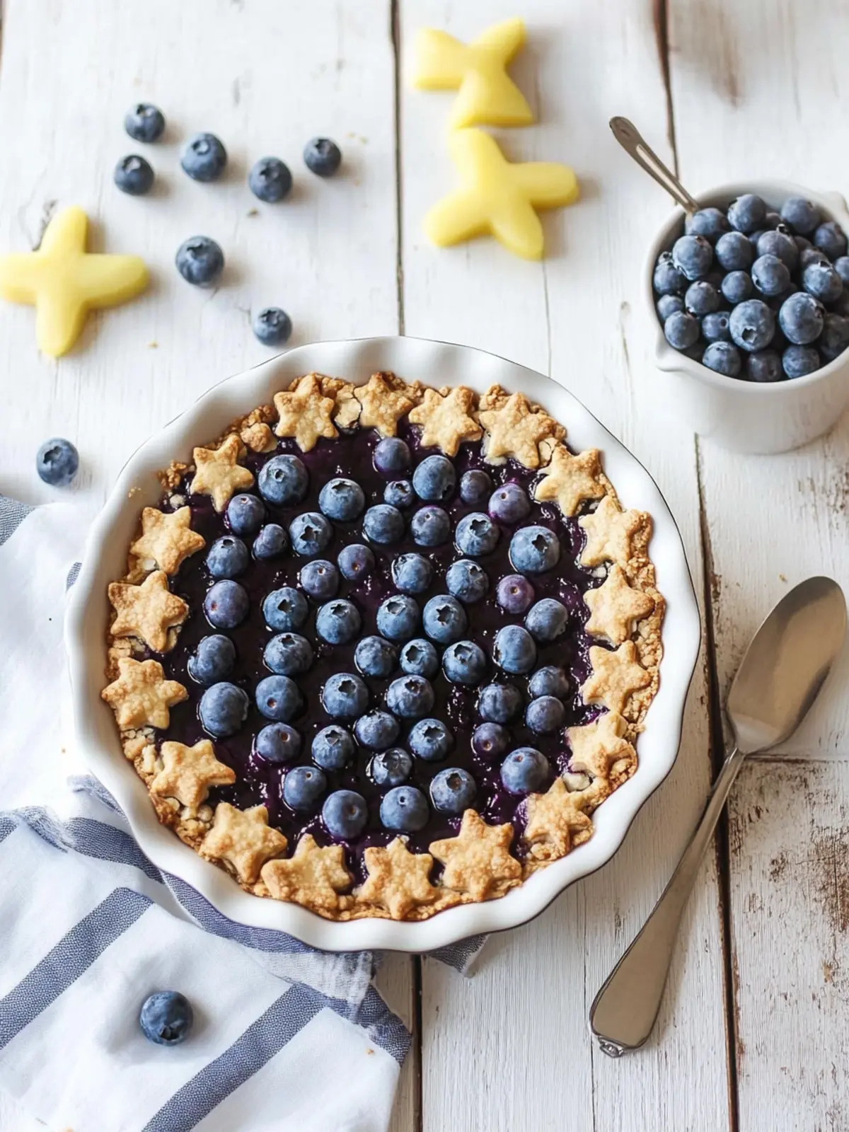 Festive 4th of July Blueberry Pie Crisp That Steals the Show 2 4th of July Blueberry Pie Crisp