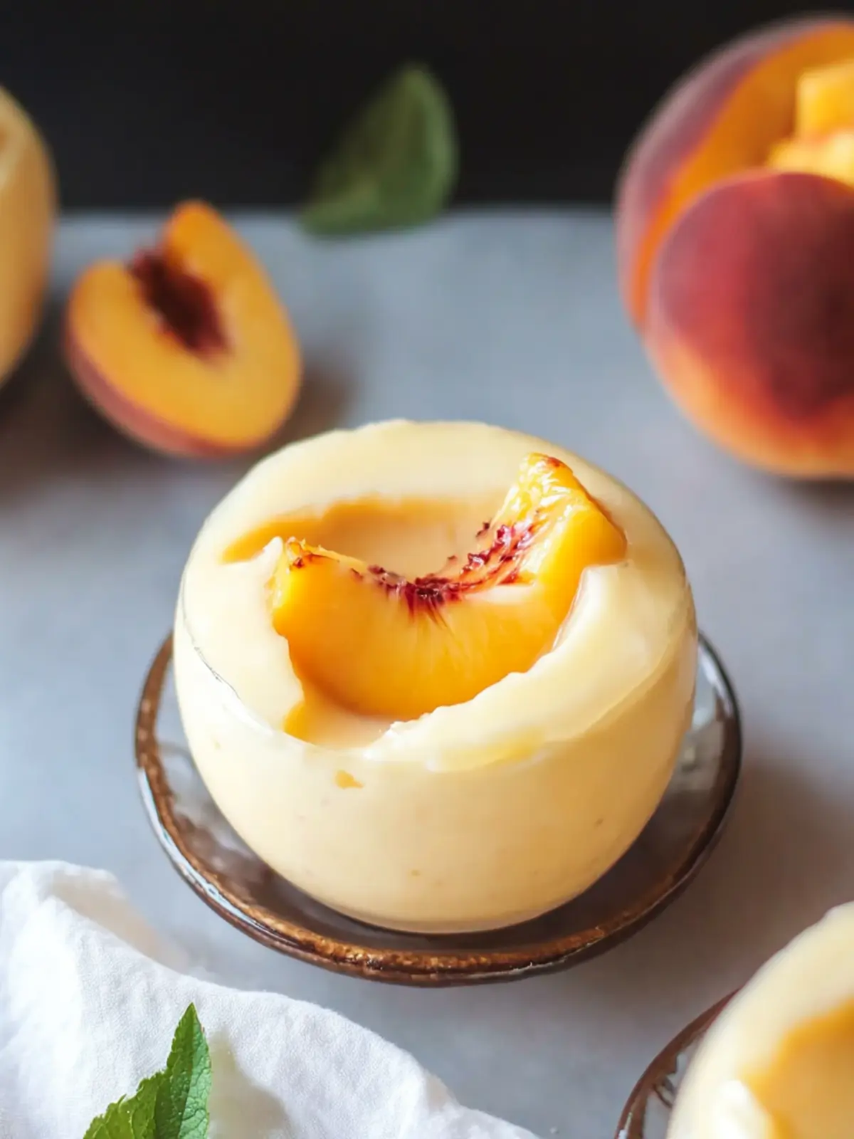Delicious Peach Posset Recipe You'll Love This Summer 4 Peach Posset Recipe