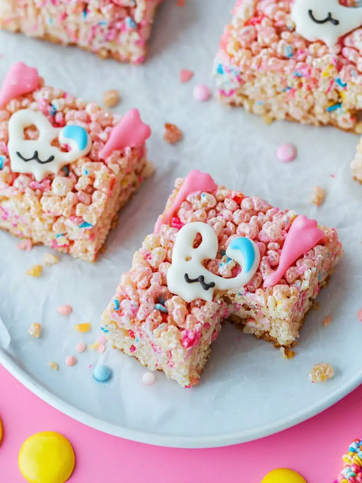 Delicious Circus Animal Cookie Rice Krispie Treats Recipe 4 Circus Animal Cookie Rice Krispie Treats
