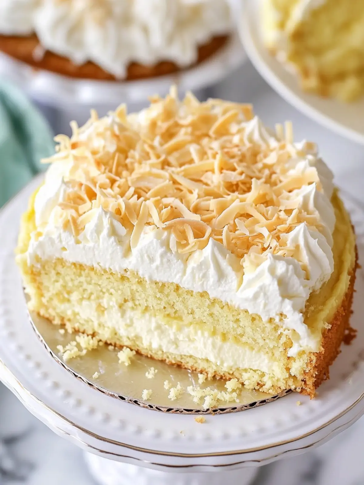 Decadent Coconut Custard Cake for Amazing Home Baking Fun 4 Coconut Custard Cake