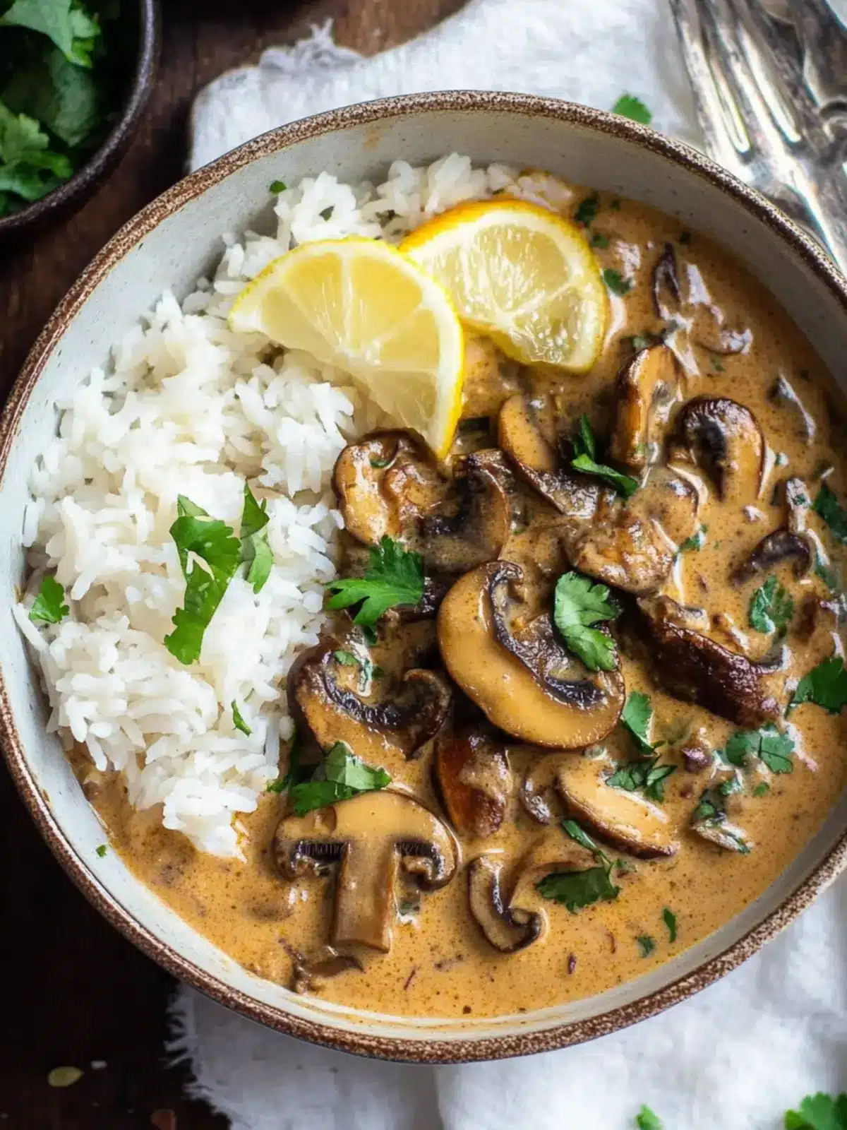 Creamy Mushroom Coconut Curry That'll Wow Your Taste Buds 3 Creamy Mushroom Coconut Curry