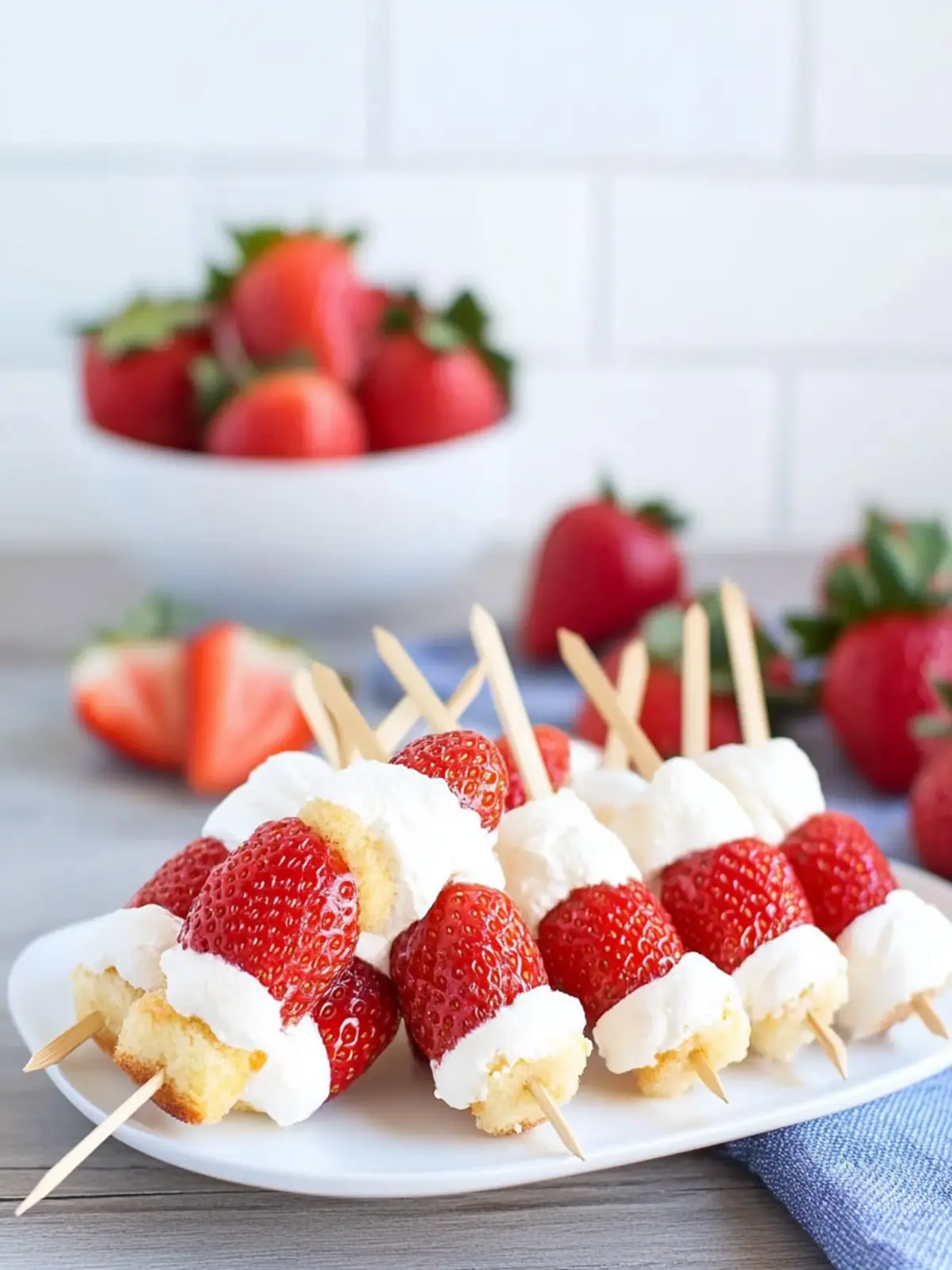 Strawberry Shortcake Kabobs – 2 Ways to Sweeten Summer Days 3 Strawberry Shortcake Kabobs – 2 Ways
