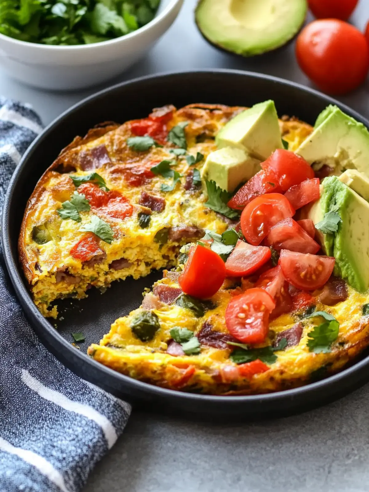 Savory Southwest Breakfast Frittata: Whole30 & Low Carb Delights 3 Southwest Breakfast Frittata: Whole30 & Low Carb