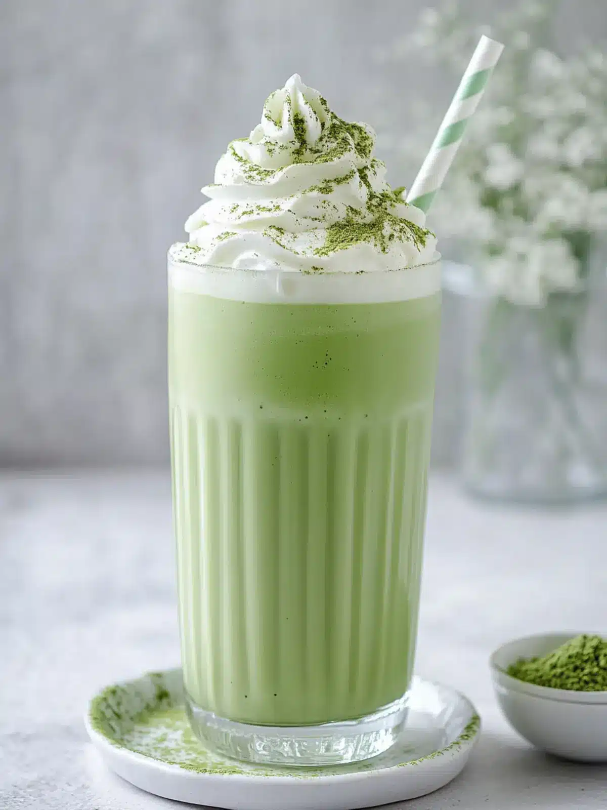 Delicious 3-Ingredient Matcha Milkshake for Instant Bliss 4 3-Ingredient Matcha Milkshake