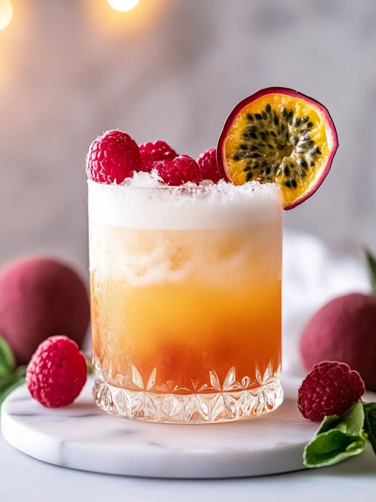 Sip the Sunshine: Raspberry Passionfruit Tequila Sour 3 Raspberry Passionfruit Tequila Sour
