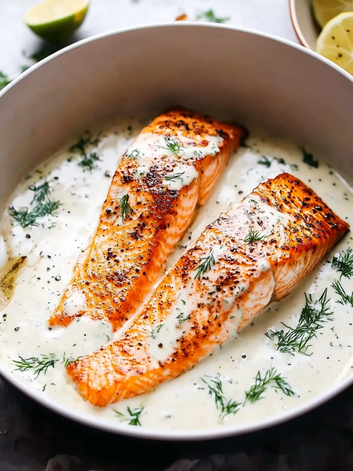 Irresistible Creamy Salmon Recipe with Lemon Garlic Bliss 4 Creamy Salmon Recipe