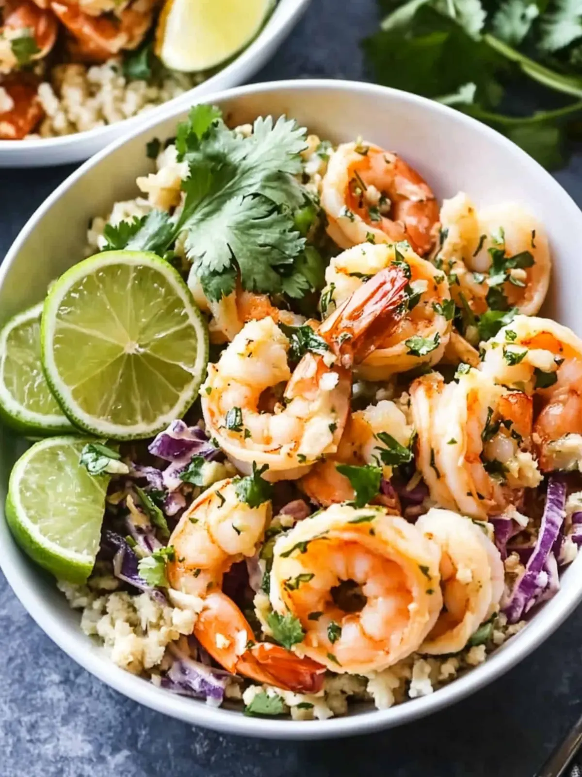 Cilantro Lime Shrimp Bowls: Fresh Flavors for Keto Lovers 5 Cilantro Lime Shrimp Bowls (Paleo, Whole30 + Keto)