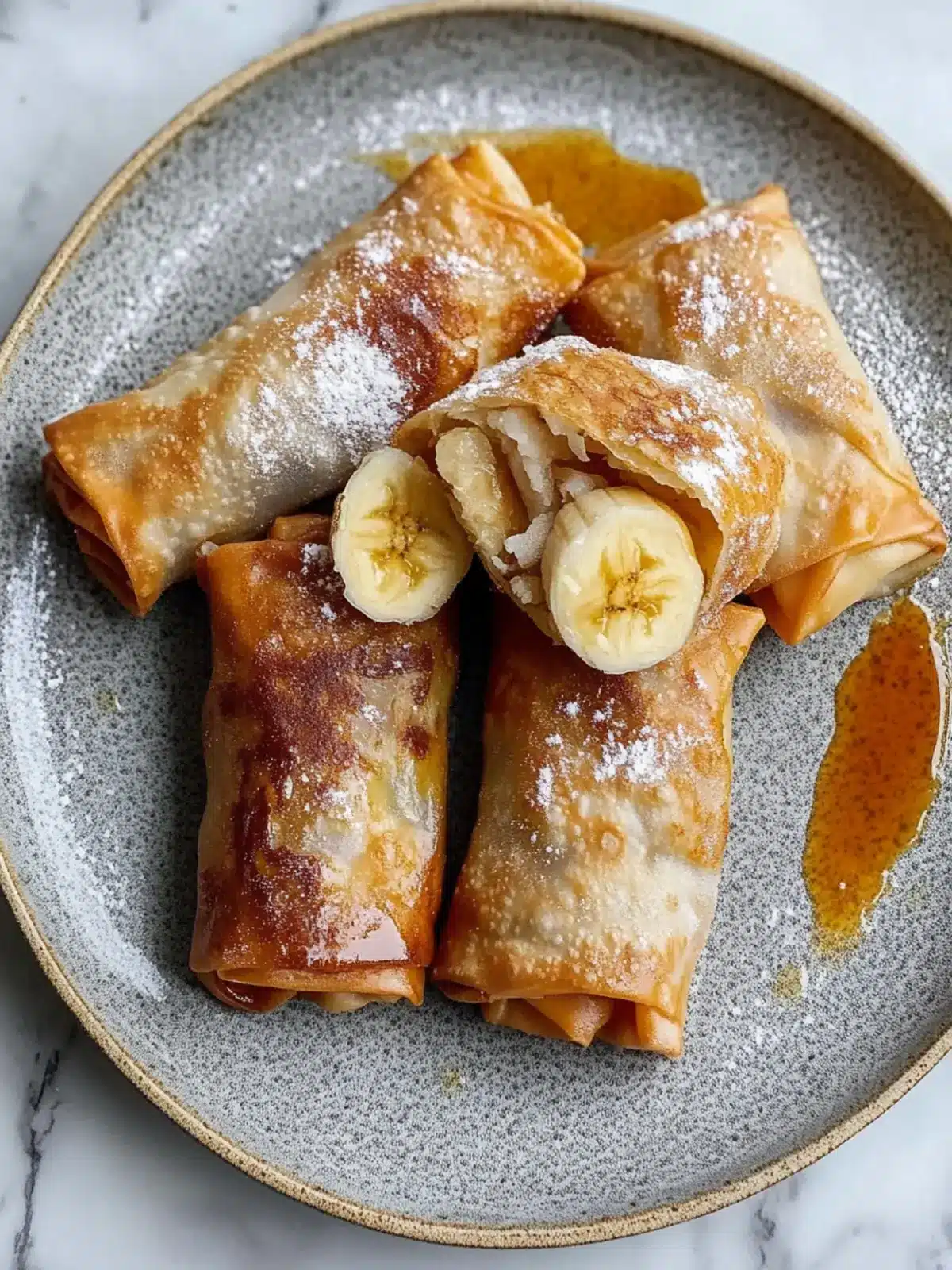 Crispy Air Fryer Banana Egg Rolls That Wow Your Taste Buds 5 Banana Egg Rolls (Air Fryer)