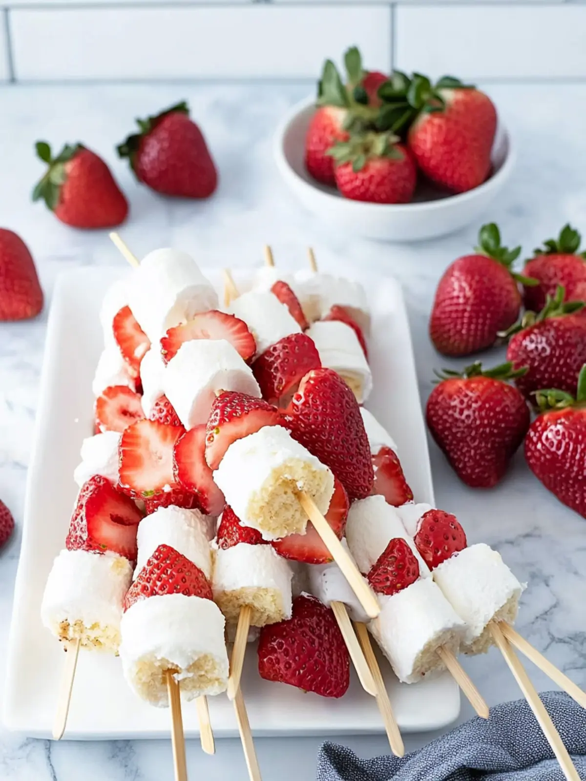 Strawberry Shortcake Kabobs – 2 Ways to Sweeten Summer Days 4 Strawberry Shortcake Kabobs – 2 Ways