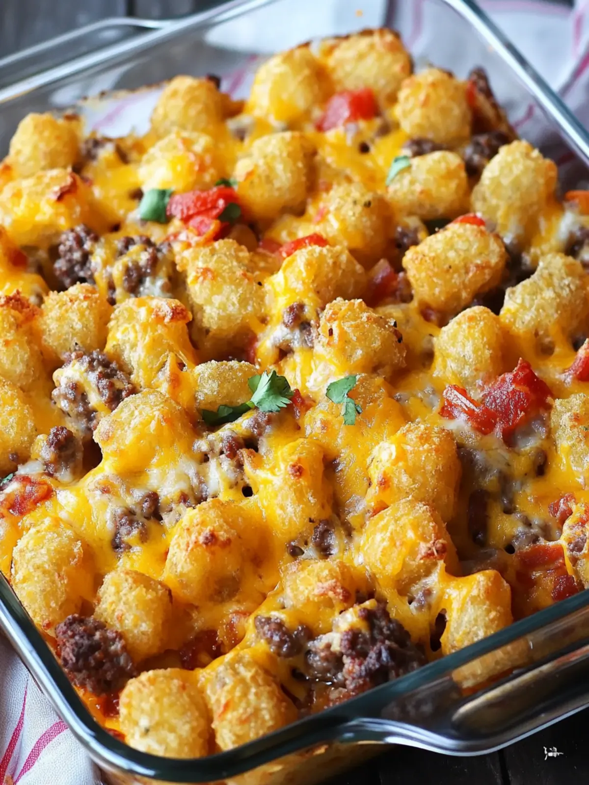 Cheeseburger Tater Tot Casserole: Comfort Food Bliss Awaits 3 Cheeseburger Tater Tot Casserole