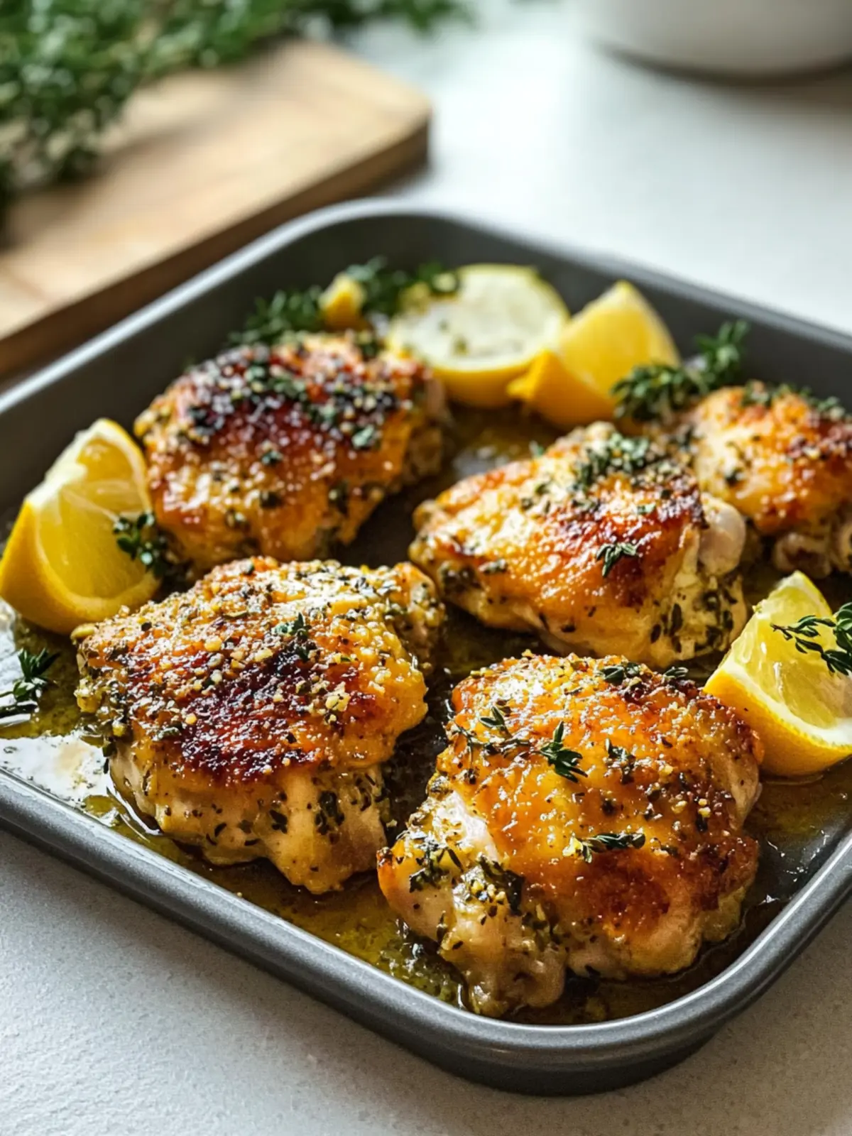 Easy Sheet Pan Parmesan Garlic Chicken Thighs with Veggies 2 Sheet Pan Parmesan Garlic Chicken Thighs