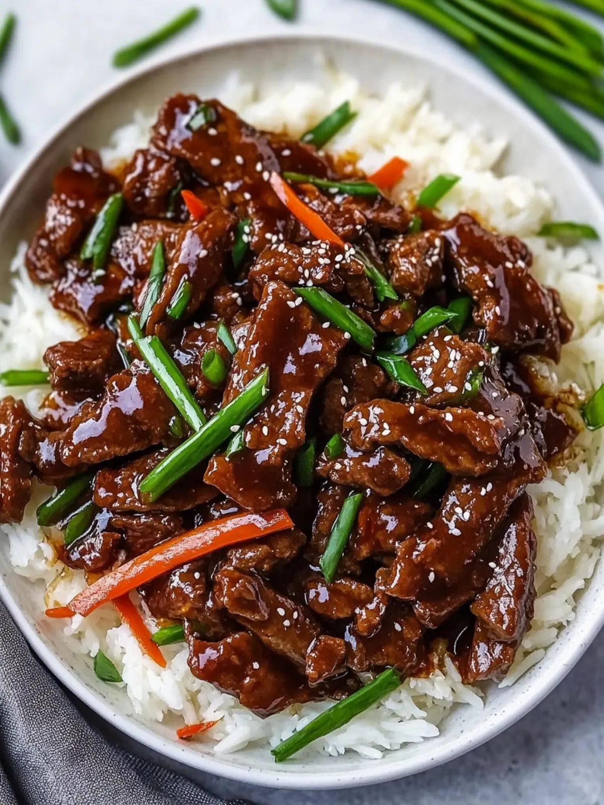 Savory Easy Mongolian Beef Recipe in 30 Minutes Flat 2 Easy Mongolian Beef Recipe