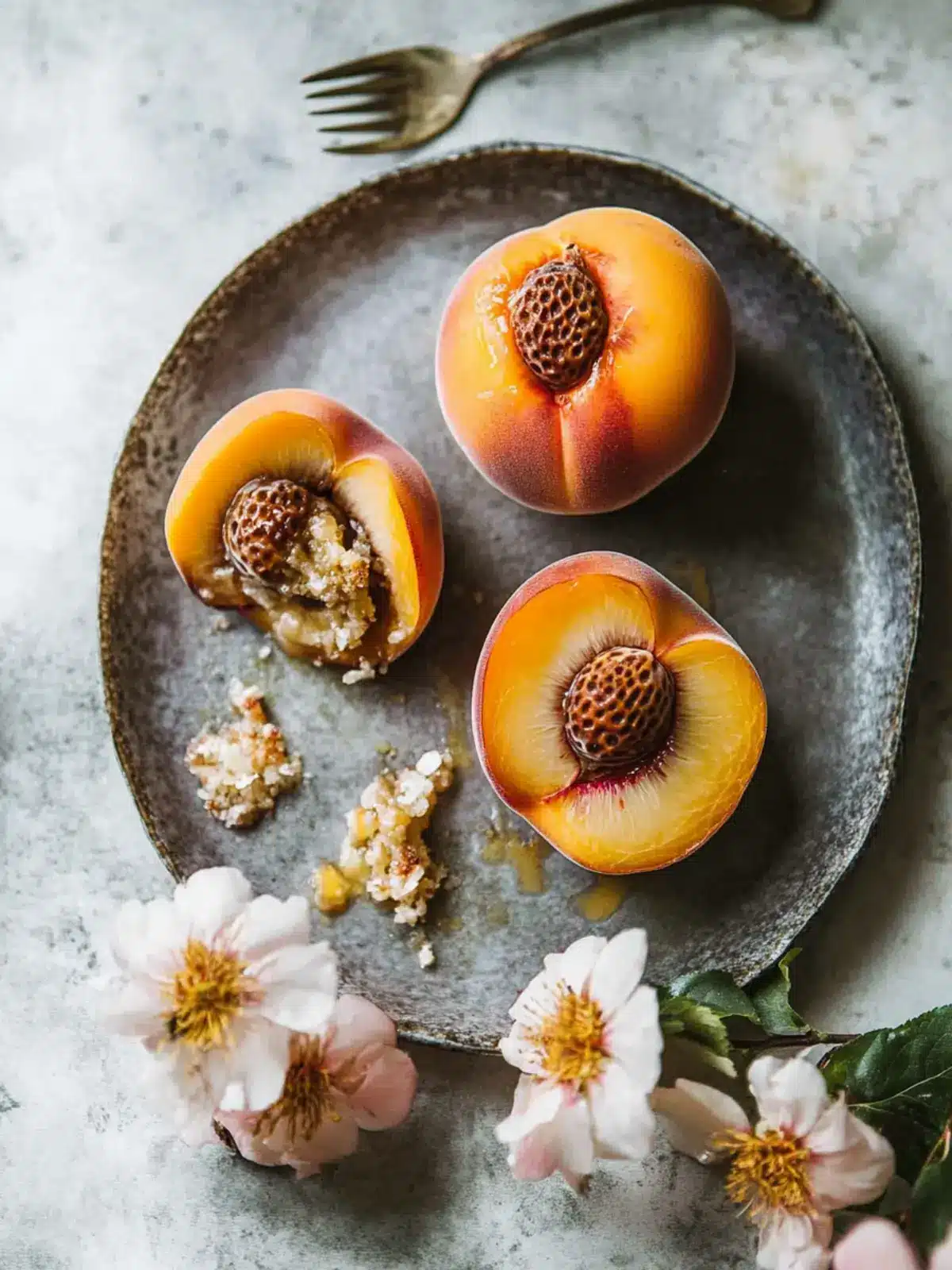 Irresistibly Sweet Baked Peaches with Crunchy Pecan Boost 5 Baked Peaches