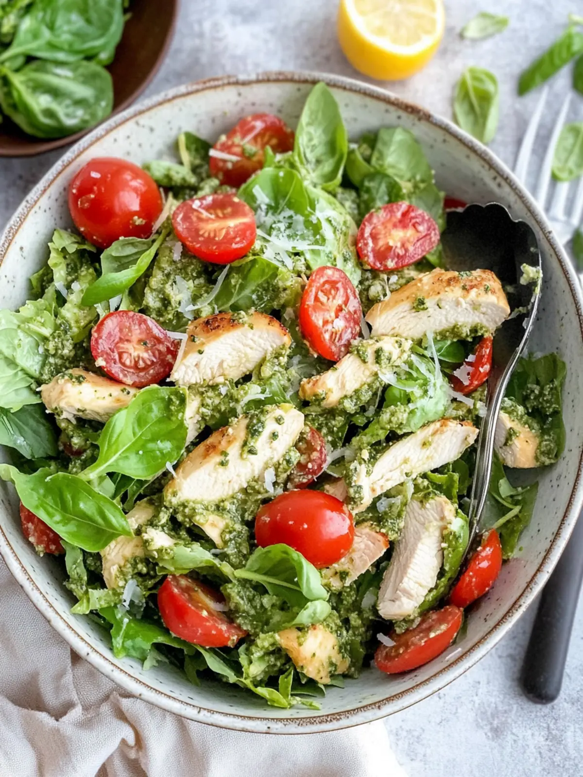 Basil Pesto Chicken Salad: Fresh Flavors for Home Cooks 4 Basil Pesto Chicken Salad