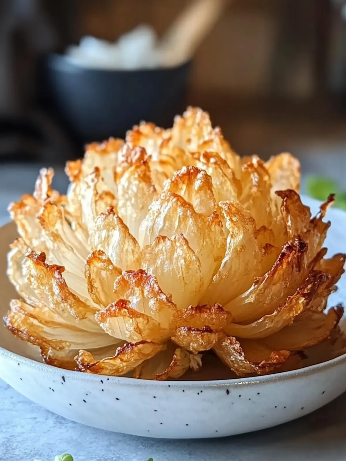 Crispy Blooming Onions in the Air Fryer Made Easy at Home 4 Crispy Blooming Onions in the Air Fryer
