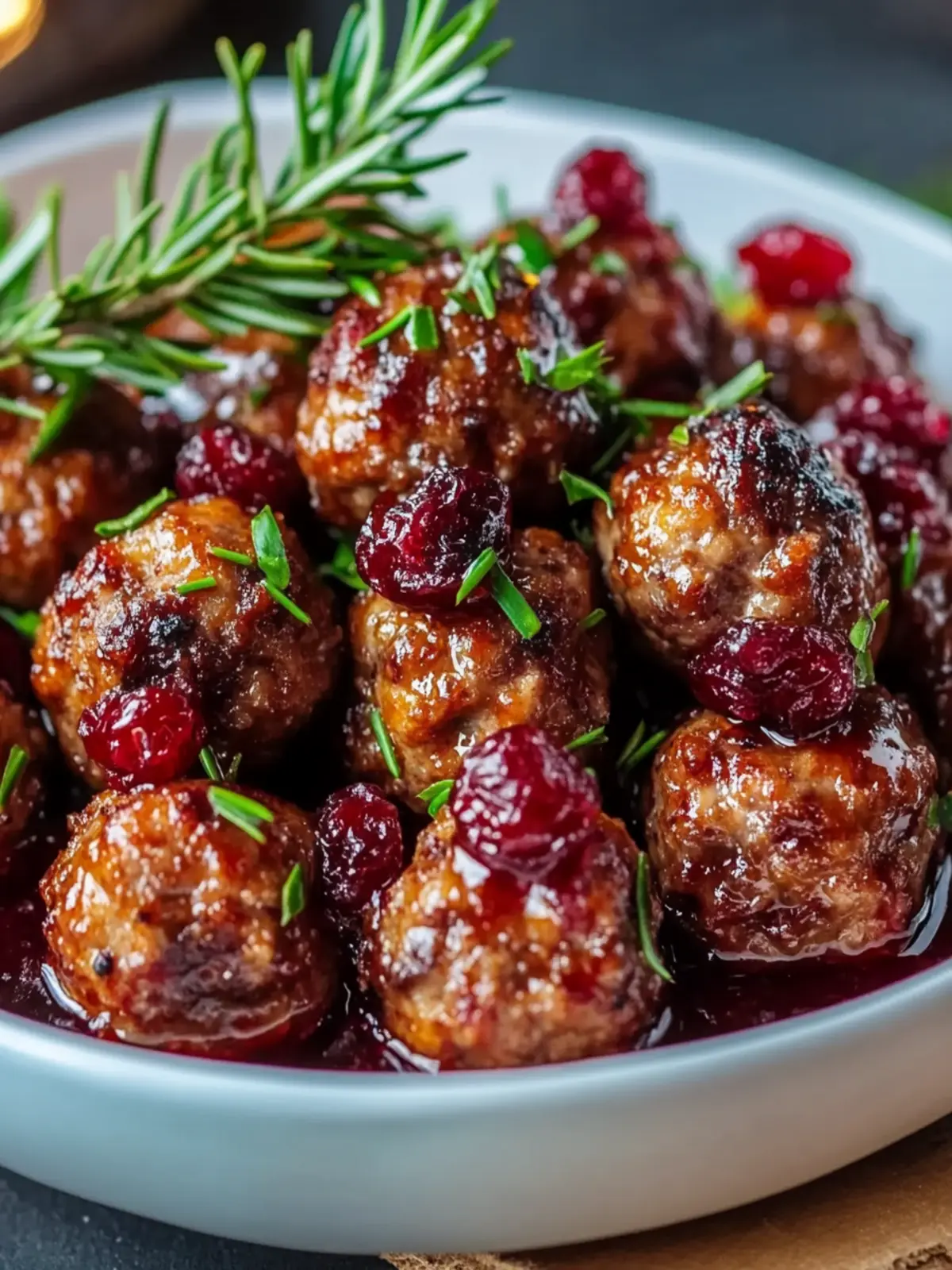 Cranberry Meatballs: Sweet & Savory Holiday Party Star 2 Cranberry Meatballs