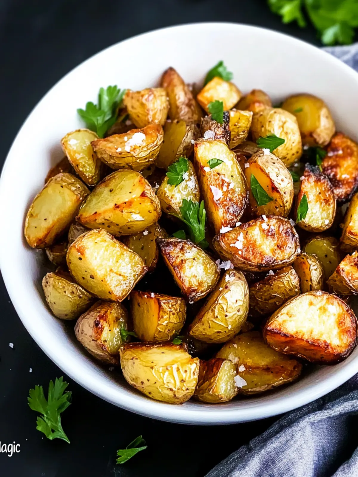 Whole 30 Paleo Salt and Vinegar Magic Potatoes You’ll Adore 5 Whole 30 + Paleo Salt and Vinegar “Magic” Potatoes