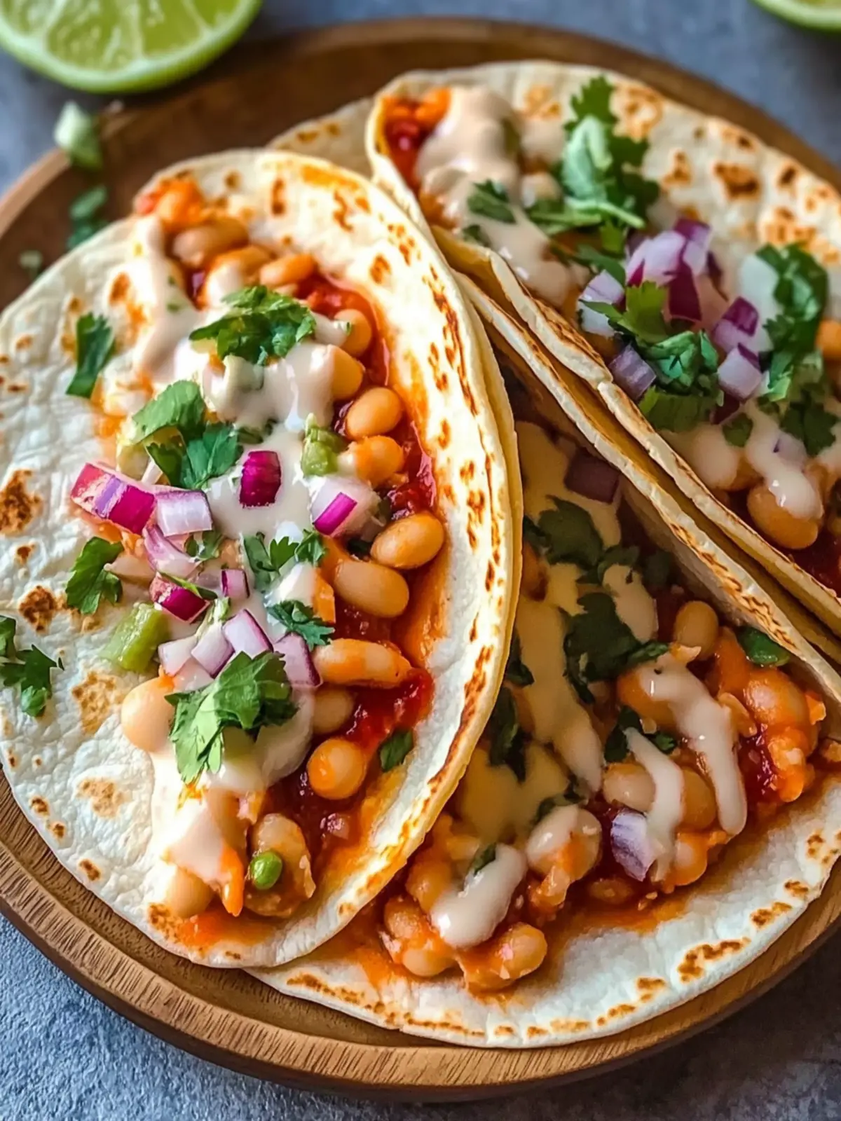 Zesty Buffalo White Bean Tacos Ready in 15 Minutes 4 Buffalo White Bean Tacos