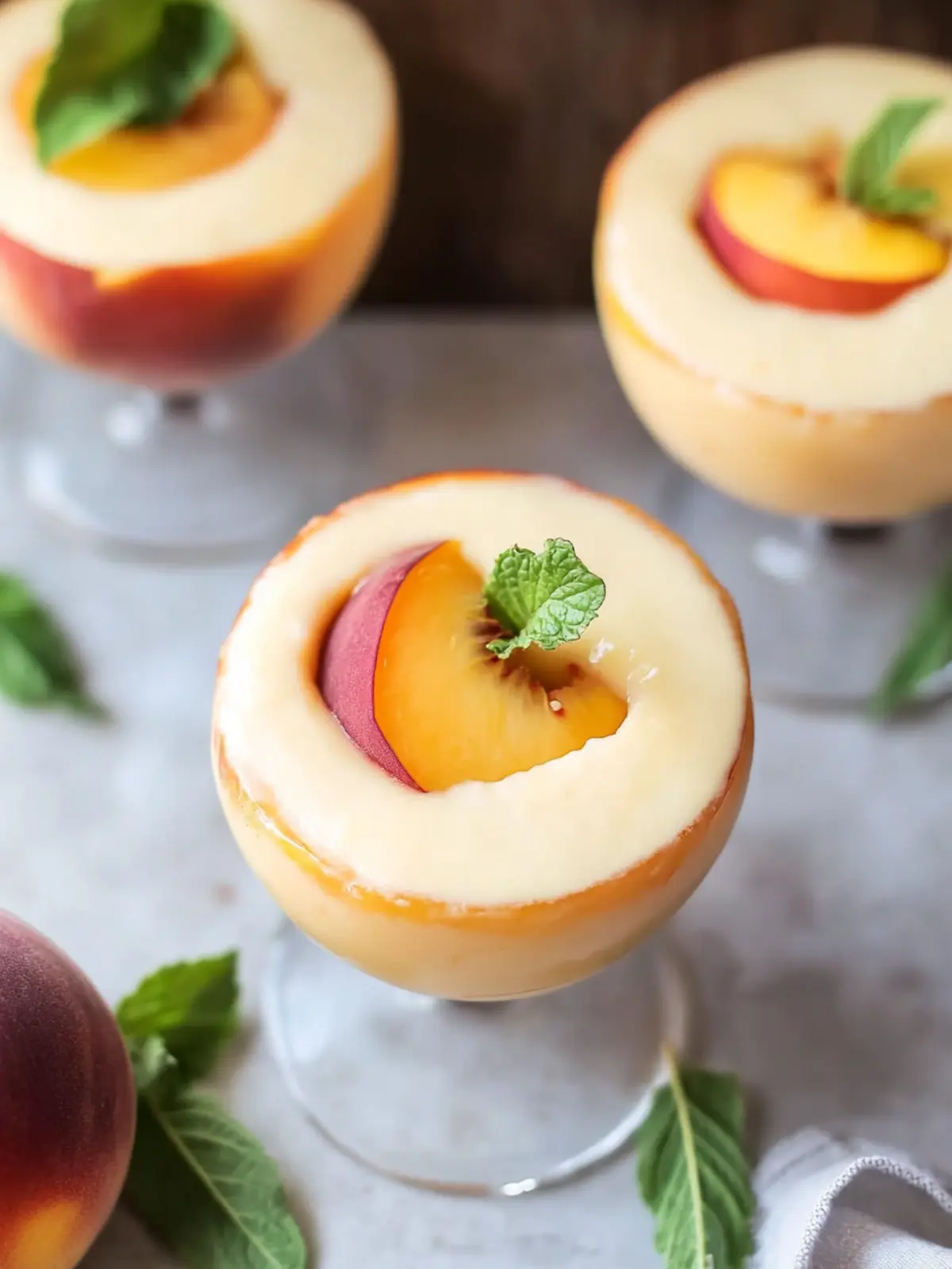 Delicious Peach Posset Recipe You'll Love This Summer 2 Peach Posset Recipe