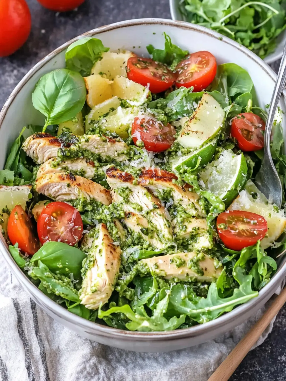 Basil Pesto Chicken Salad: Fresh Flavors for Home Cooks 3 Basil Pesto Chicken Salad