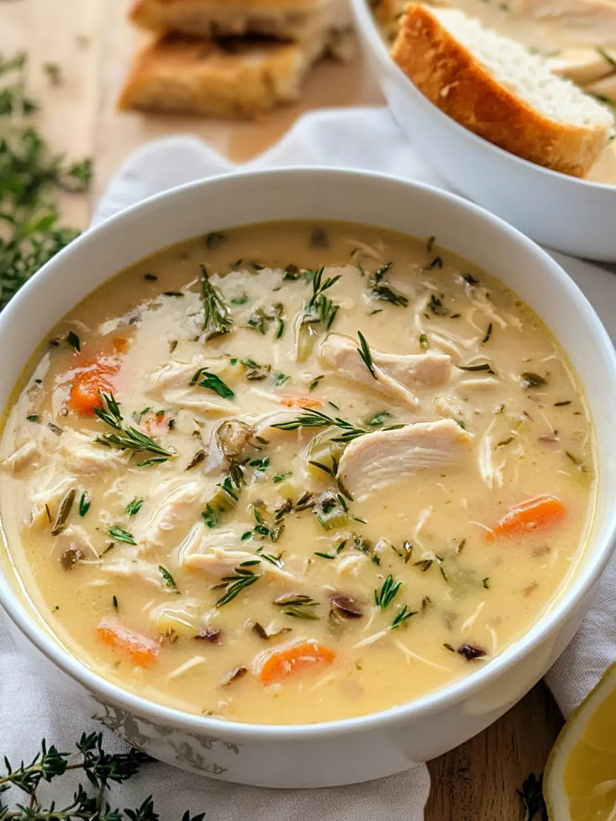 Creamy Boursin Chicken Soup to Cozy Up Your Weeknight Dinners 2 Creamy Boursin Chicken Soup