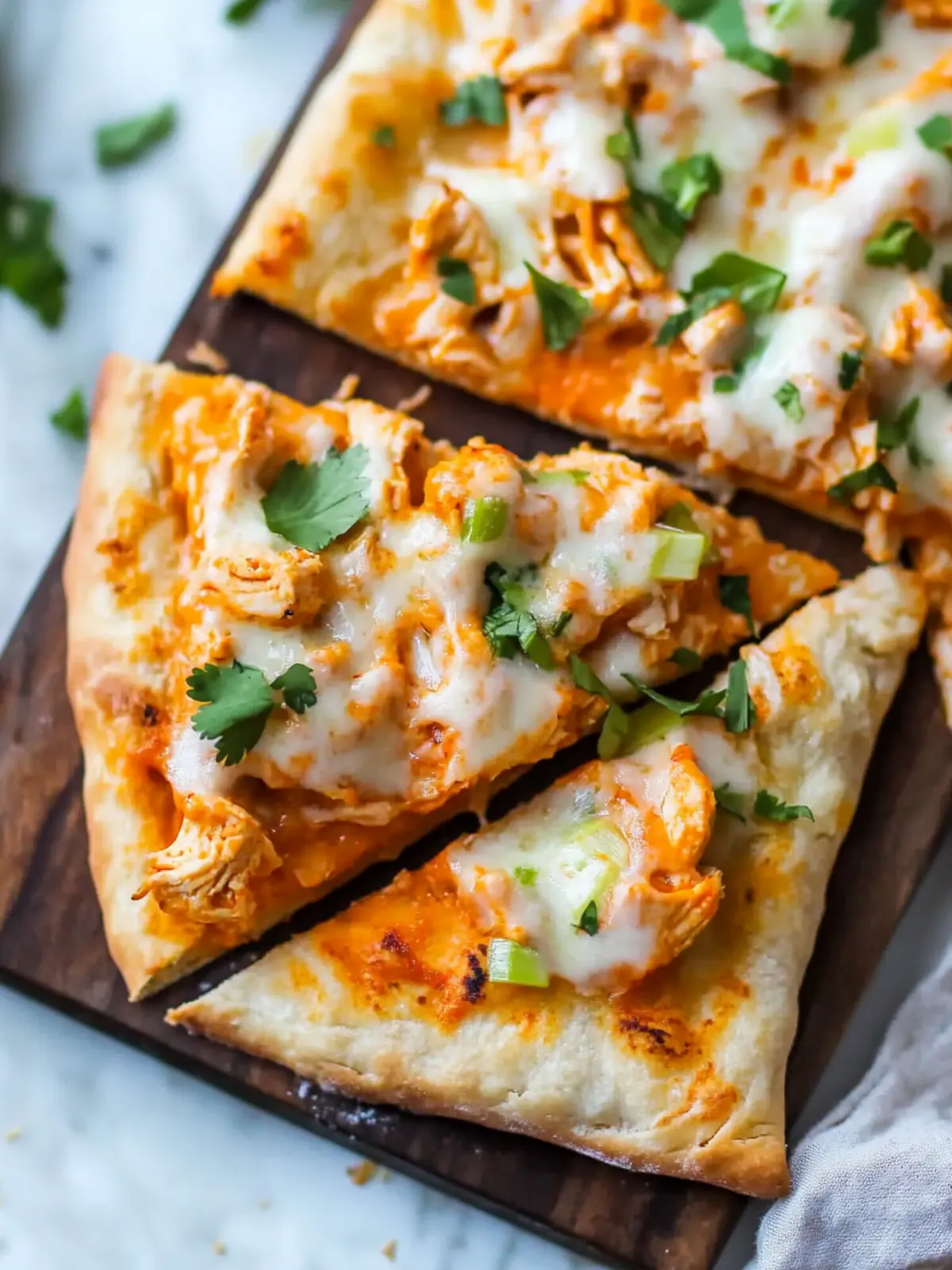 High Protein Buffalo Chicken Flatbread for Ultimate Flavor Boost 4 High Protein Buffalo Chicken Flatbread