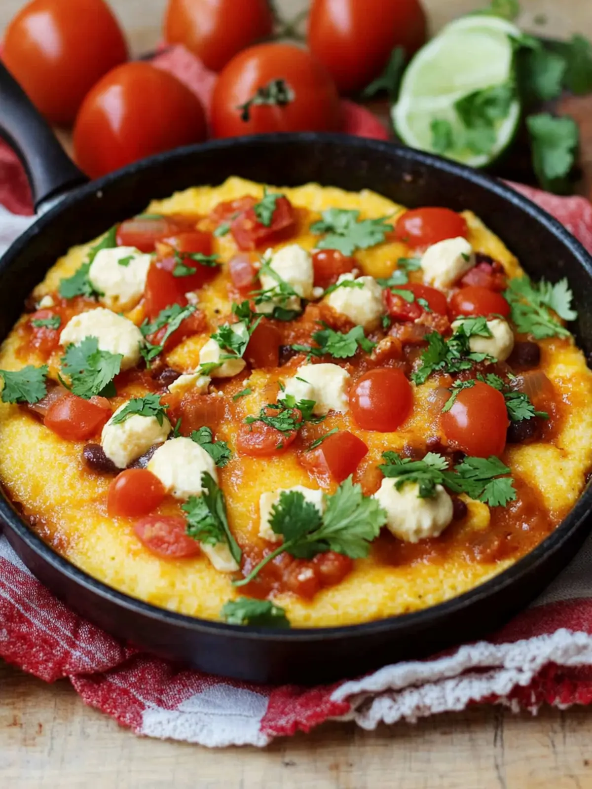 One Pan Mexican Polenta Skillet That Will Wow Your Taste Buds 3 One Pan Mexican Polenta Skillet