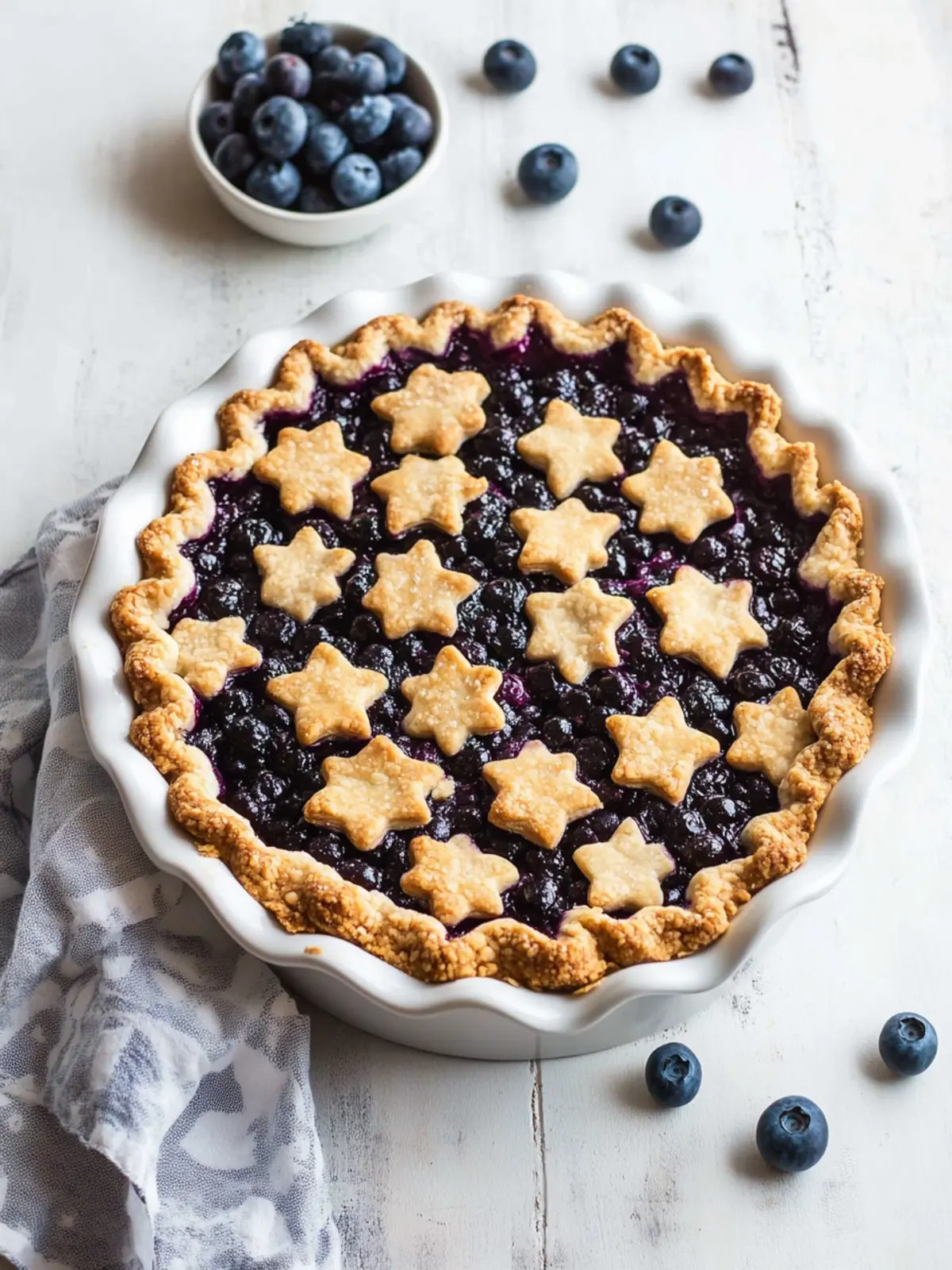 Festive 4th of July Blueberry Pie Crisp That Steals the Show 5 4th of July Blueberry Pie Crisp