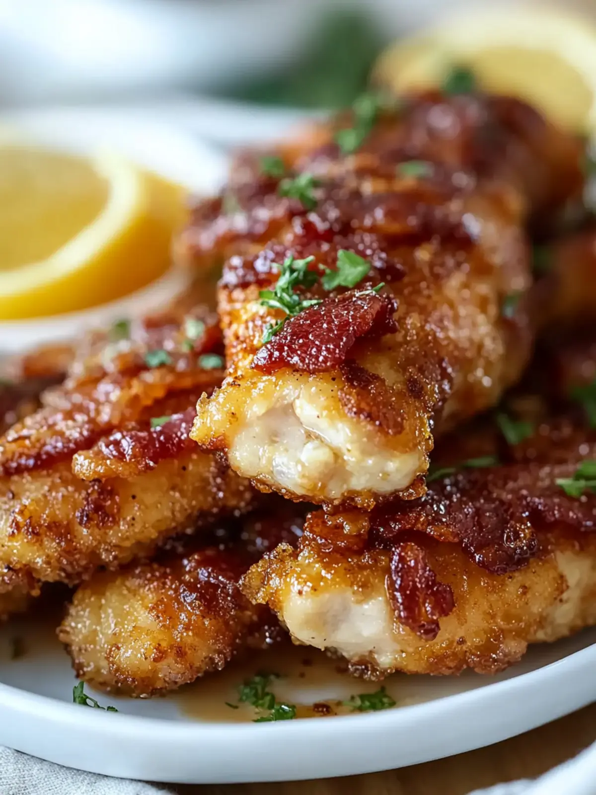 Bacon Brown Sugar Chicken Tenders for Crunchy Sweet Bliss 3 Bacon Brown Sugar Chicken Tenders