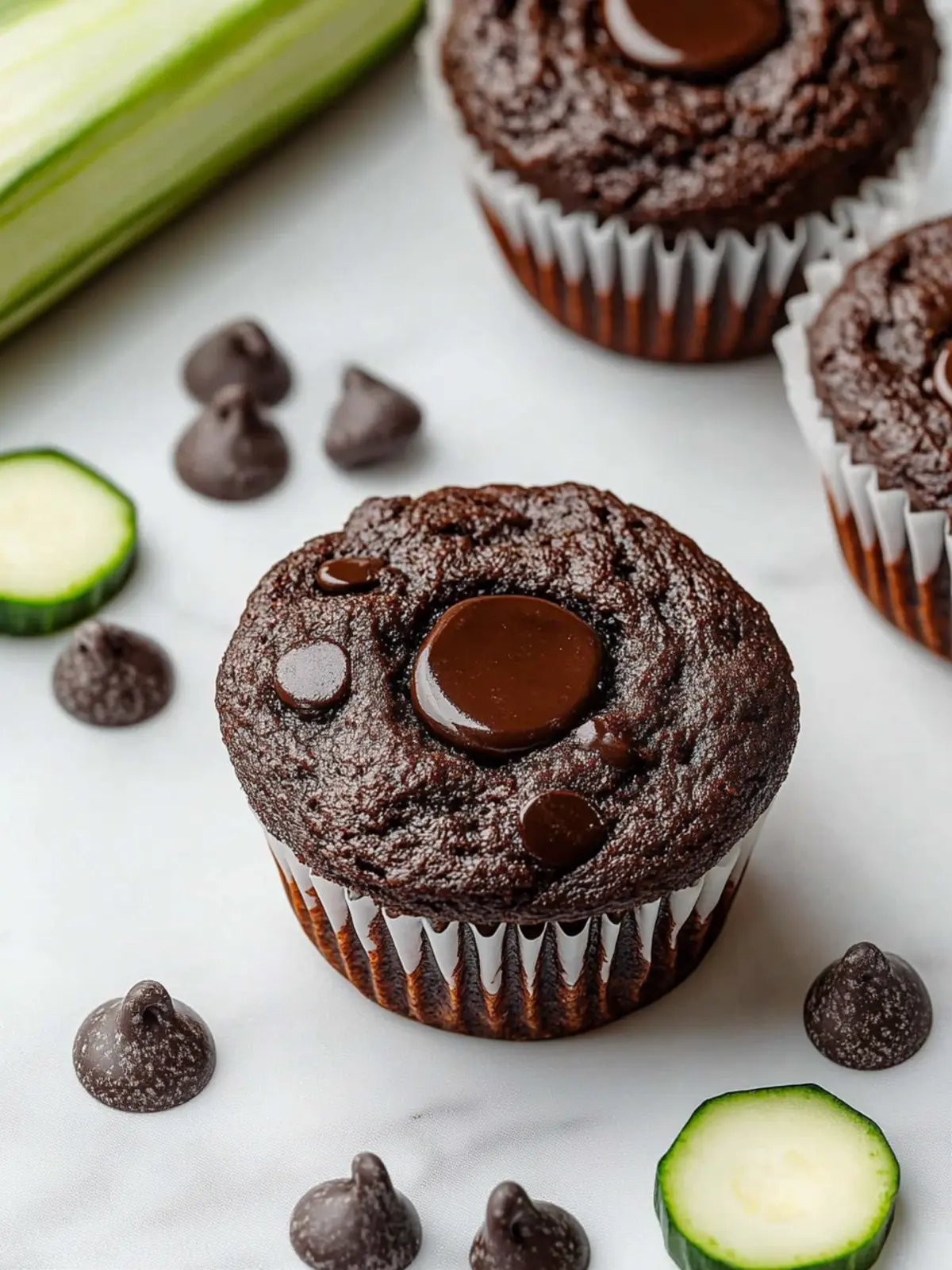 Decadent Double Chocolate Zucchini Muffins You’ll Crave! 5 Double Chocolate Zucchini Muffins