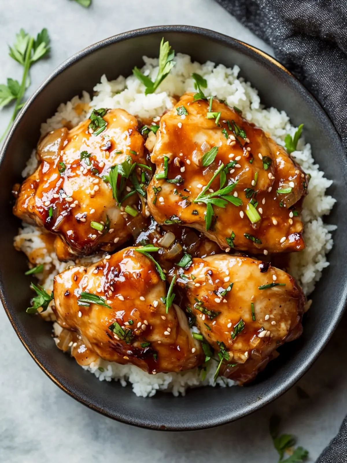 Honey Garlic Slow Cooker Chicken Thighs for Effortless Dinner Bliss 3 Honey Garlic Slow Cooker Chicken Thighs