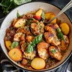 Sweet and Savory Honey Butter Peach Chicken Delight 6 oney Butter Peach Chicken re