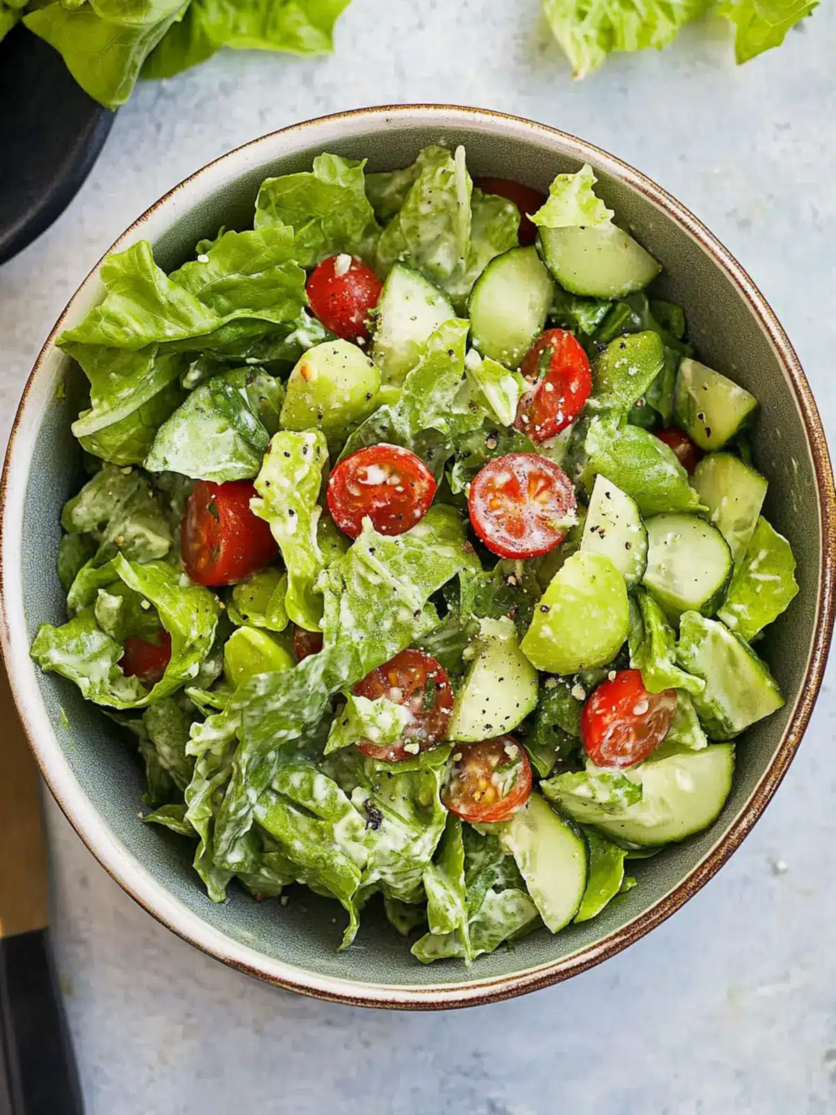 Revitalize Your Lunch with a Fresh Green Goddess Salad 3 Green Goddess Salad