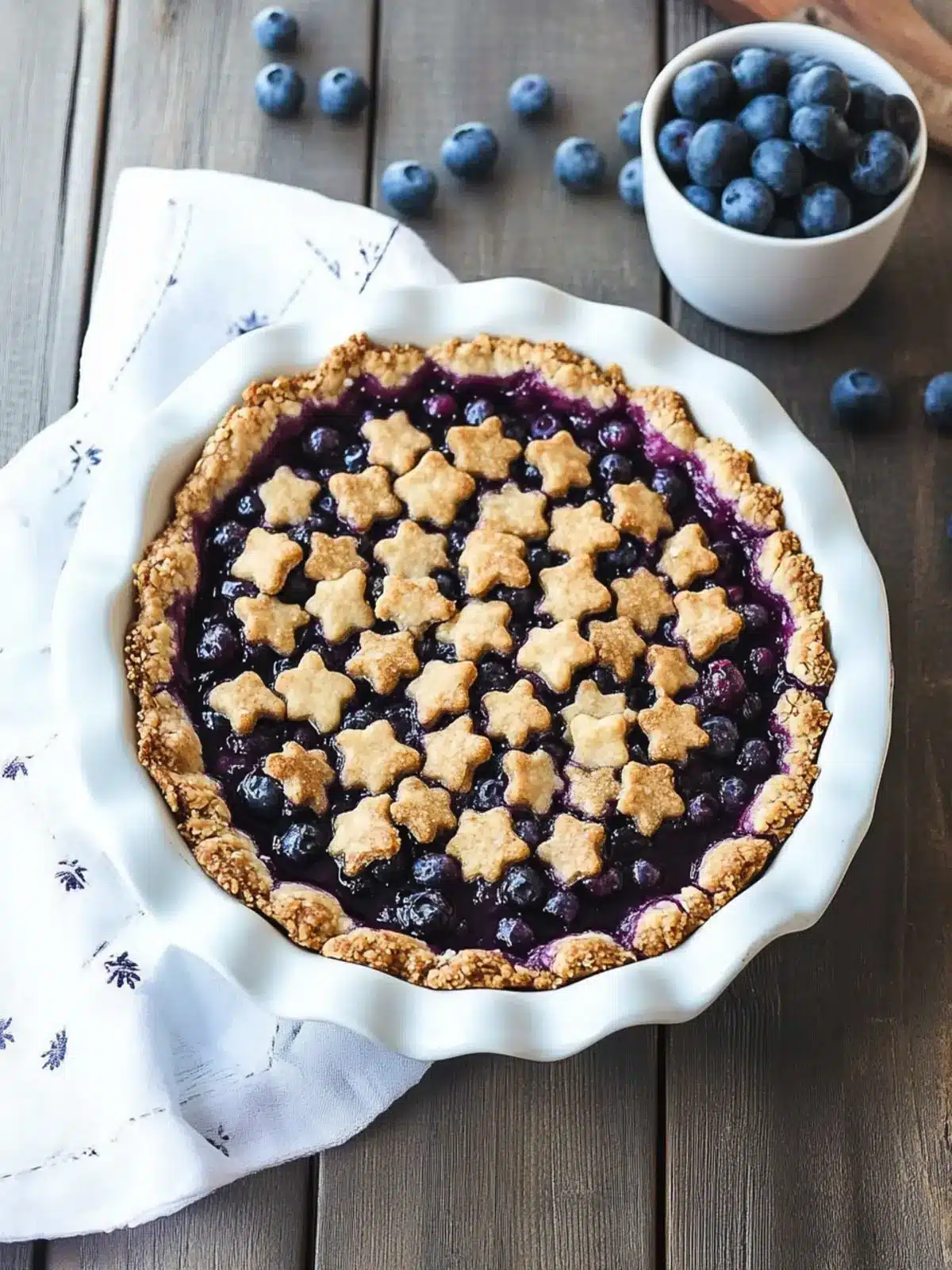 Festive 4th of July Blueberry Pie Crisp That Steals the Show 4 4th of July Blueberry Pie Crisp